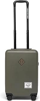 Supply Co. Heritage Hardshell Carry On Luggage, Ivy Green, Carry On, 35L