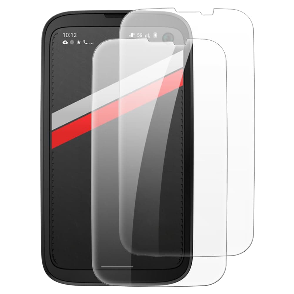 [2 Pack Tempered Glass Screen Protector Compatible with Balmuda Phone (4.9 Inch), HD Clear Anti-Scratch Bubble-Free Case Friendly