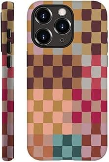 DAIZAG Case Compatible with for iPhone 11 Pro,Vintage Checkerboard Tartan Retro Phone Case for iPhone 11 Pro for Girl Women Boy Men