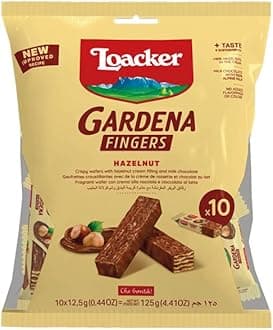 Loacker Gardena Hazelnut Fingers, 125 Gm