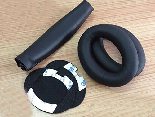 Generic Replacement Headphone Ear Cushion Earpad Earpads Ear Pad Pads,Headband Protector Fit for Bose On Ear Headphones QuietComfort2 QC2 QuietComfort15 QC15 QC 2 QC 15