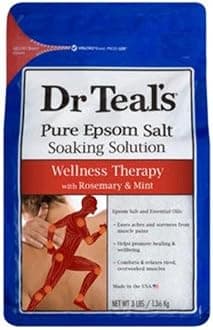 Epsom Salts Wellness Therapy (Rosemary & Mint) 3Lb 1.36Kg