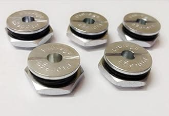 Black liger Protege Safety Valve for Pressure Cooker - Ideal for Prestige/Pigeon & Similar Brands (Set of 5)