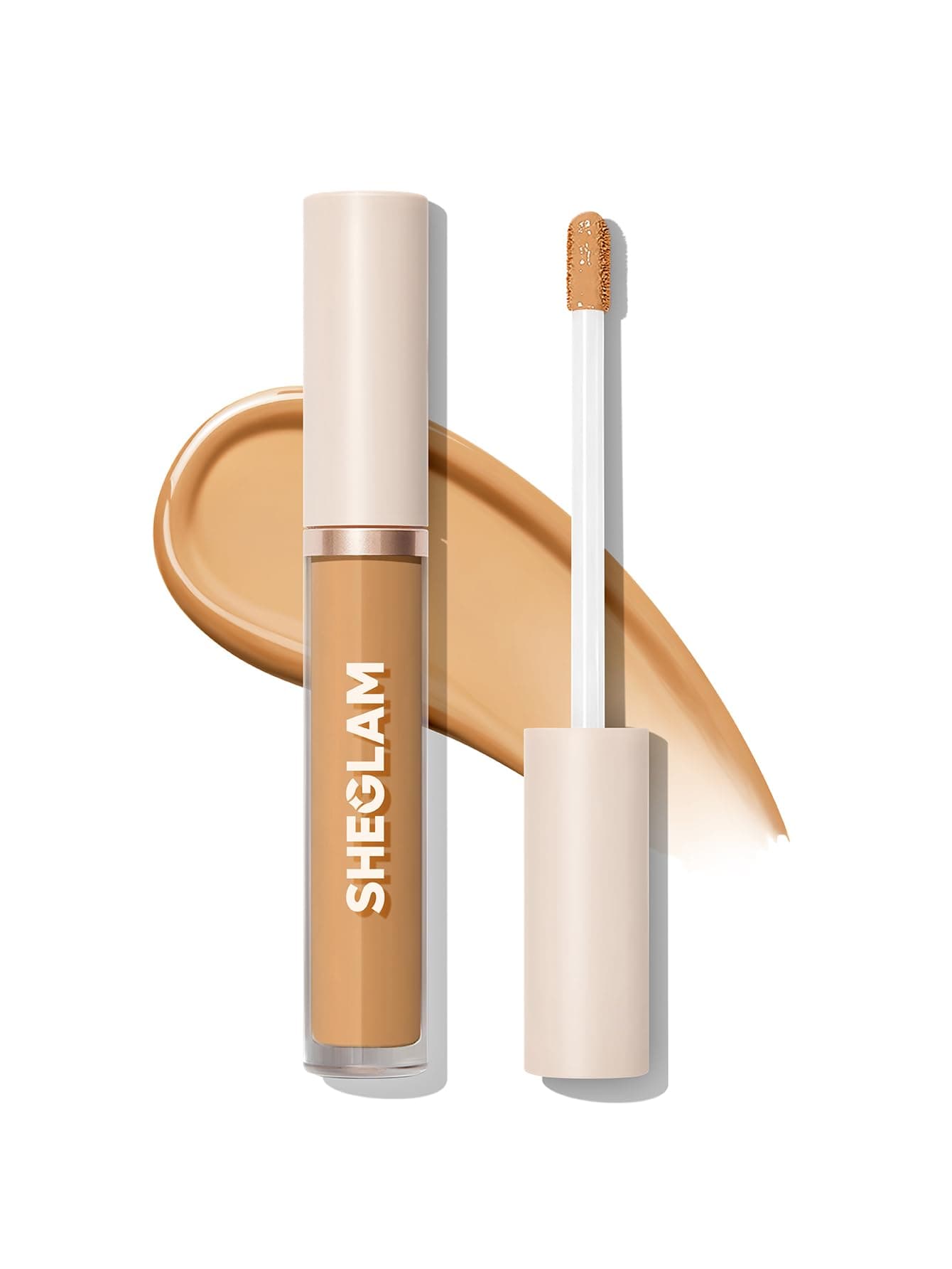 SHEGLAM 12HR Full Coverage Concealer Matte Finish Concealer Stick for Under Eye and Dark Circles - Golden