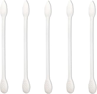 900pcs Precision Cotton Swabs, Pointed&Flattened Tip Cosmetic Applicators