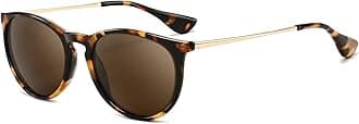 SUNGAIT Vintage Round Sunglasses for Women Men Classic Retro Designer Style