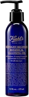 Kiehl's Midnight Recovery Botanical Cleansing Oil, Makeup Removing Oil Cleanser, Non-comedogenic, 175Ml