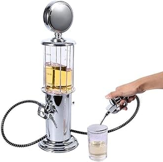 Double Guns Beer/Wine/Liquor Dispenser Metal Pump Gas Station Alcohol Liquid Soft Drink Beverage Pourer Machine Beer Tools