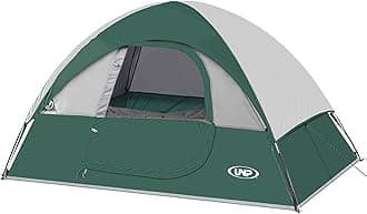Camping Tent 2-4 Person, Waterproof Windproof Tent with Rainfly Easy Set up-Portable Dome Tents for Camping…