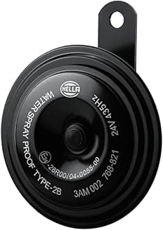 002768821 Black 92mm 24V Disc Horn Kit (Universal Fit)