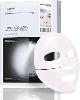 Hyper Collagen - Collagen Real Deep Mask, Overnight Firming & Hydrating Gel Mask, Pore Appearance Refining, Plumping & Elasticity Care, Korean Skincare (4ea)