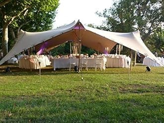 Waterproof Commercial Wedding Event Stage Patio Yard Bedouin Stretch Tent NEW (Size: 20x15x10ft.) (20x15x10ft.)