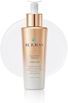 Rejuran Dual Effect Ampoule, 1.01 oz (30 ml), PDRN, c-PDRN, High Concentration, Featuring DOT Technology, Firming, Radiance, Hydration, Dullness, Pore Care, Serum, Official Product