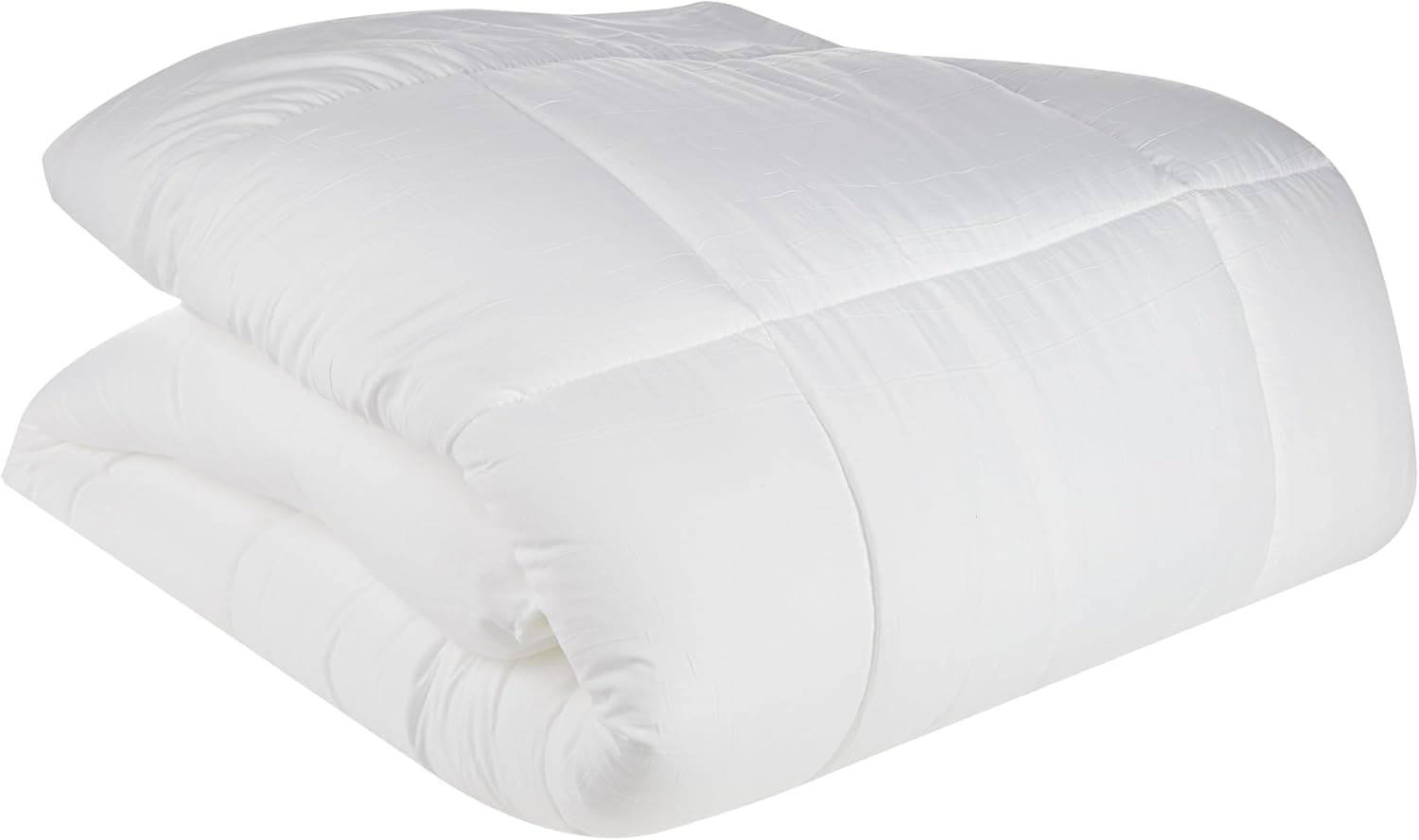 Deep Sleep White Stripe Microfiber Quilt 85 Gsm White (Full - W 200 x L 200)