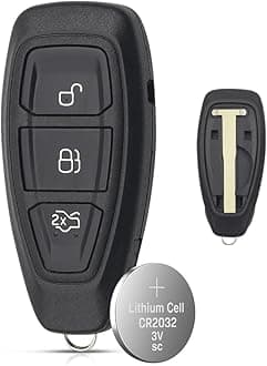 3 Buttons Car Remote Key Fob Case Replacement For Fiesta Focus Kuga