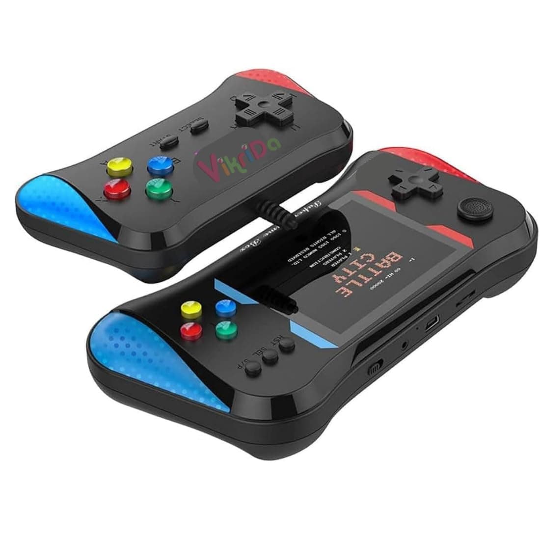 500-in-1 Retro Handheld Game Console with Gamepad Support | 3.5-Inch HD Screen, Built-in Classic Video Games for Kids & Adults