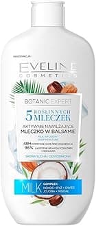 Eveline Cosmetics Botanic Expert Active Moisturizing Body Milk Lotion with Multi-Nourishing Formula for Dry and Dehydrated Skin, 350 ml