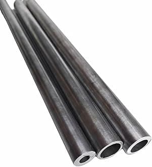 OD 13/14/15mm, Length 25cm/50cm 20# Carbon Steel Precision Seamless Tube - Hollow Round Steel Pipe(OD15xID7mmx50cm)