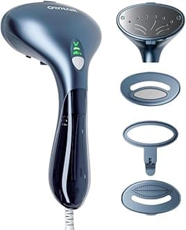 - OWNAIR Steamer for Ironing Clothes - 1500W Handheld Garment Steamer - 24g/min High Steam, Fast Heat-Up in 15s, 110ml Tank, Vertical & Horizontal Hand Hold Steam Iron for Clothes and Fabrics