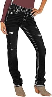 Women's Jeans 90s Mid Rise Bootcut High Stretch Boot Cut Denim Pants Pantalones De Mujer