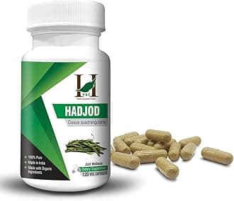 Hadjod/Cissus quadrangularis 120 Capsules (450mg Each)