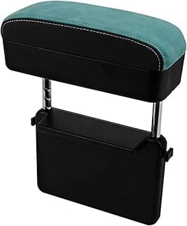 CDEFG Car Armrest Support Elbow Rest Pad Armrest Extender Console Storage Organizer Universal Fit for Most Cars