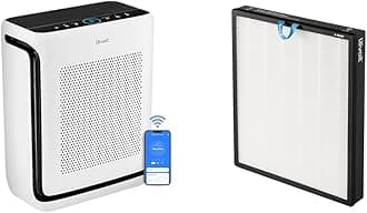 LEVOIT Air Purifiers for Home Large Room with Washable Filters, Air Quality Monitor, Smart WiFi, Vital 200S & Air Purifier Replacement Vital 200S-RF