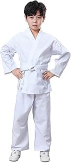 Karate Gi for Kids & Adults Lightweight Students Karate Uniform Sets with Belt for Martial Arts trainning