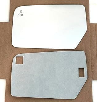 New Replacement Blind Spot Mirror Glass with Full Size Adhesive for 2015-2017 Lincoln Navigator Ford Expedition Driver Side View Left LH