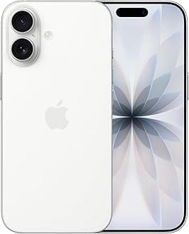 iPhone 17 256 GB: 6.3-inch Display with ProMotion, A19 Chip, Center Stage Front Camera for Smarter Group Selfies, Improved Scratch Resistance, All-Day Battery Life; White