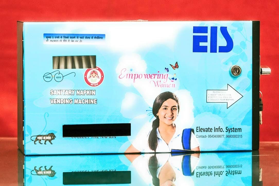 elevate info system Sanitary Napkin Vending/Incinerator Machines
