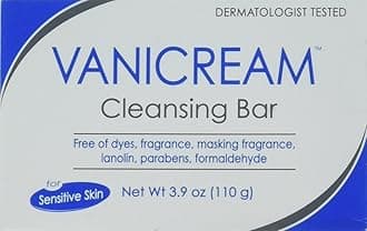 Vanicream Cleansing Bar, Fragrance Free, Unscented, 1 Count