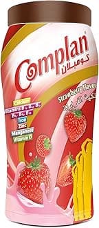 Nutrition and Health Drink Strawberry 400g for kids, Packed with power of 100% Milk Protein and contains 23 Vital Nutrients