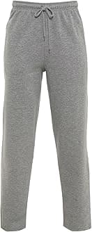 Jogging Pants Mens Tracksuit Bottoms Trousers Casual Mens Joggers for Men UK Zip Pockets Elasticated Open Hem Classic Jog Pants Jog Sweatpants Sports Joggers