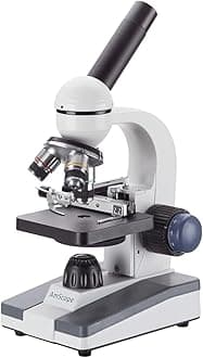 40X-1000X Coarse & Fine Student Microscope w Mechanical Stage