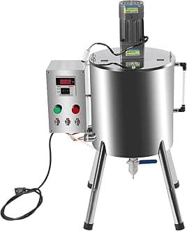 Lipstick Filling Machine 2.1kw Automatic Heating Paste Machine 20-45 Bottle/Min Adjustable Temperature Heating Lipstick Candle Heat Filler for Cream and Liquid (30L)