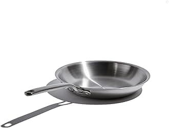 Heritage Steel x Eater 10.5 Inch Frying Pan | Made in USA | 5-Ply Fully Clad Stainless Steel Pan | Stay Cool Handle Design | Induction Ready & Non-Toxic Pan