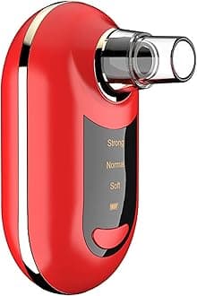 Skin Tag Removal Pen, 3 Modes Mini Pore Electric Blackhead Removal Machine Blackhead Remover Skin Deep Cleansing Pores Cleaner (red)