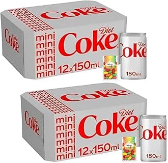 Mini Soft Drink Can In Exciting Pack of 24 With Mints Bonus To Satisfy Yor Soda Cravings Sold By VR Angle