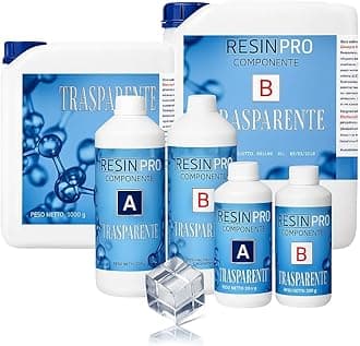 Resin Pro Epoxy Resin, 35.2 L Crystal Clear Epoxy Resin And Hardener Kit For Craft, Artwork, Jewellery Making, Table, Art Creations - Easy Ratio Resins - Heat Resistant (32 Kg)