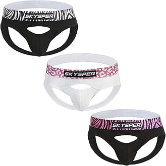 Men's Jockstrap Breathable Mesh Sexy Underwear, Athletic Supporter Jock Straps for Men, Sg56-3pcs, XX-Large