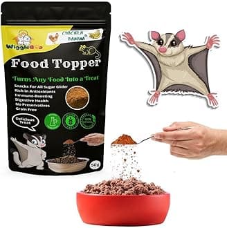 Magical Sugar Glider Food Topper || Joy of Best Taste || Chicken & Banana Flavour || Grain Free & Protein Rich || Natural Dewormer || 50g