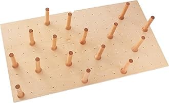 Rev-A-Shelf Pegboard Drawer Divider Organizer, Trim to Fit Wooden Kitchen Cabinet Storage Utensil, Pots & Dish Rack, 39" x 21", 4DPS-3921