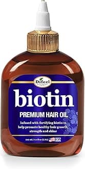 Difeel Biotin Pro Growth Premium Hair Oil 7.1 oz. - Infused with Fortifying Biotin for Healthy Hair Growth