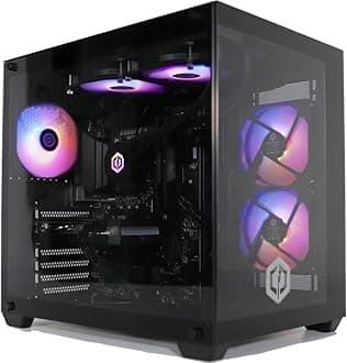 CyberPowerPC Luxe Gaming PC - Intel Core i9 12900KF, Nvidia RTX 5070 Ti, 32GB RAM, 1TB NVMe SSD, 750W PSU, Wi-Fi, Windows 11, Liquid Cooling, Ark