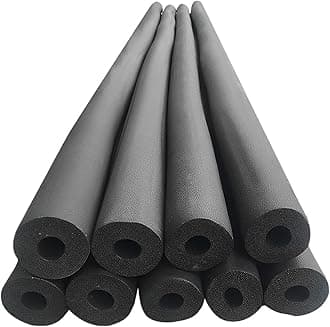 Water Pipe Insulation, Self Sealing Foam Rubber Pipe Wrap, ID 25-108mm Thickened Insulation Tube For Plumbing, Air Conditioning Ducts, Fitness Grip Support (Size : 48mm*30mm)