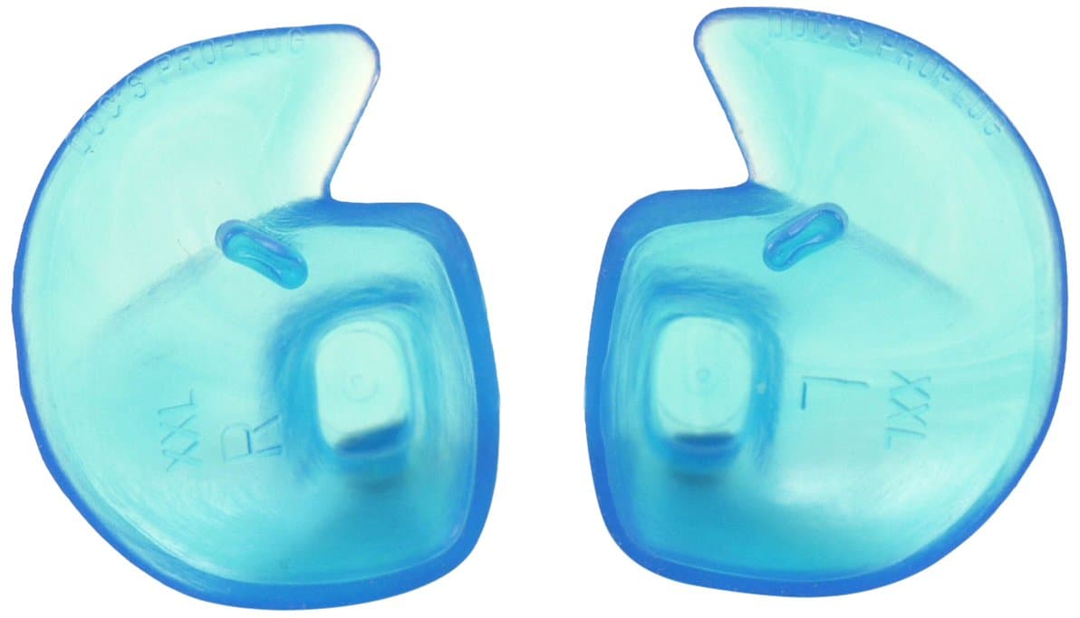 Proplugs DS05B Medium Non Vented Ear Plugs without Leash - Blue