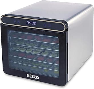 NESCO 7 Tray Stainless Steel Digital Dryer