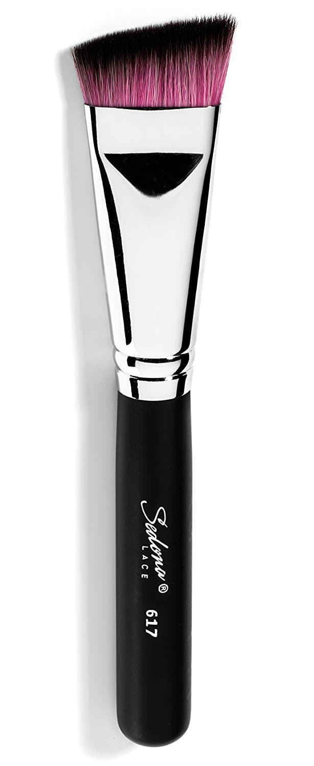 Synthetic Short Angle Contour Brush - 617