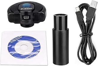 SVBONY SV189 Microscope Digital Camera, 1.3 Million Pixel USB2.0 Microscope Accessories, Suitable for Microscope Color Photography and Video